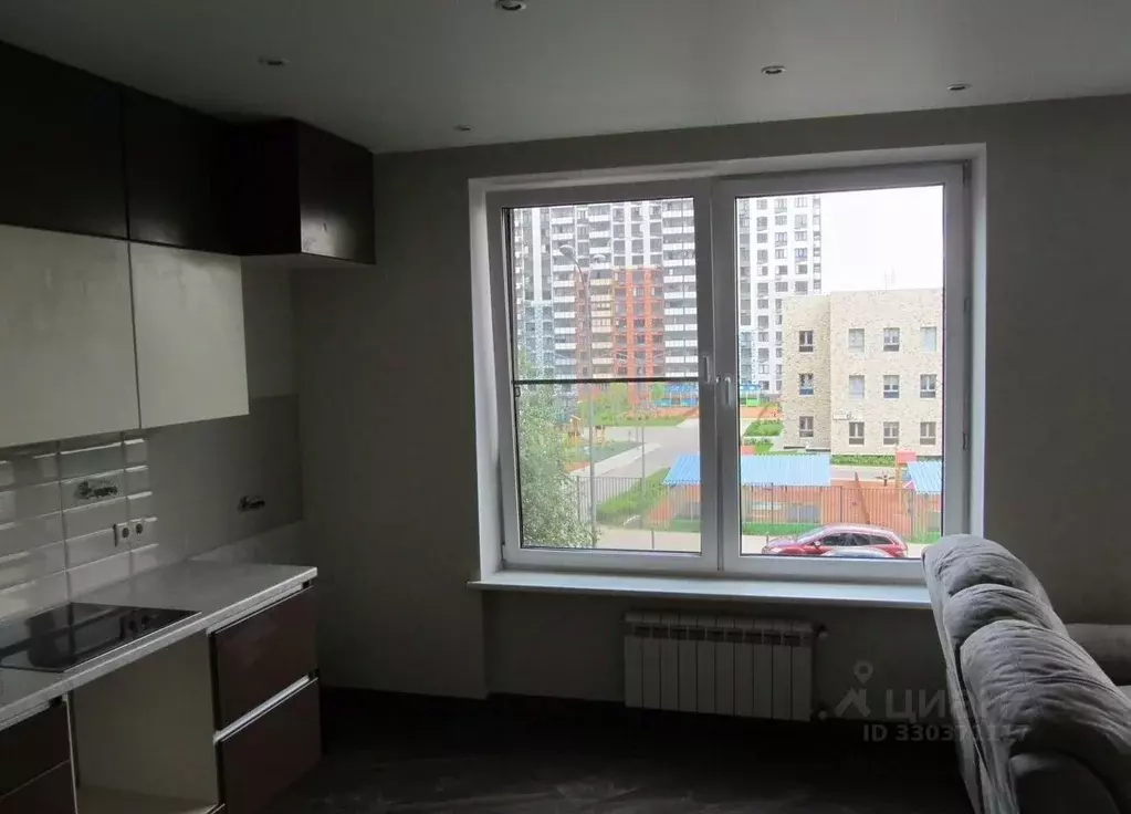 1-к кв. Московская область, Ленинский городской округ, д. Сапроново, ... - Фото 2