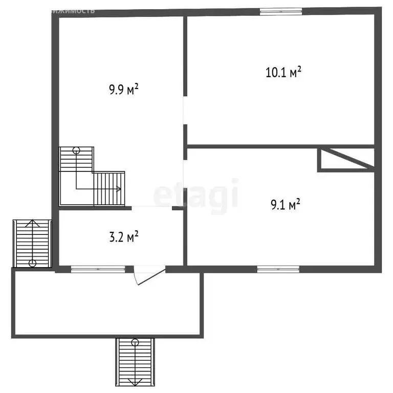 Дом в село Староживотинное, Северная улица (50 м) - Фото 2