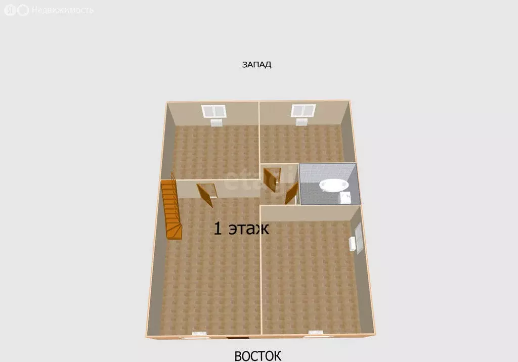 Дом в Южно-Сахалинск, 22-й микрорайон, Белокаменная улица (259.7 м) - Фото 1