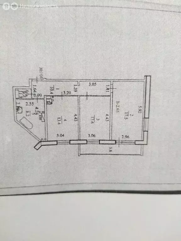 2-комнатная квартира: Тольятти, улица Ленина, 67 (64.3 м) - Фото 1