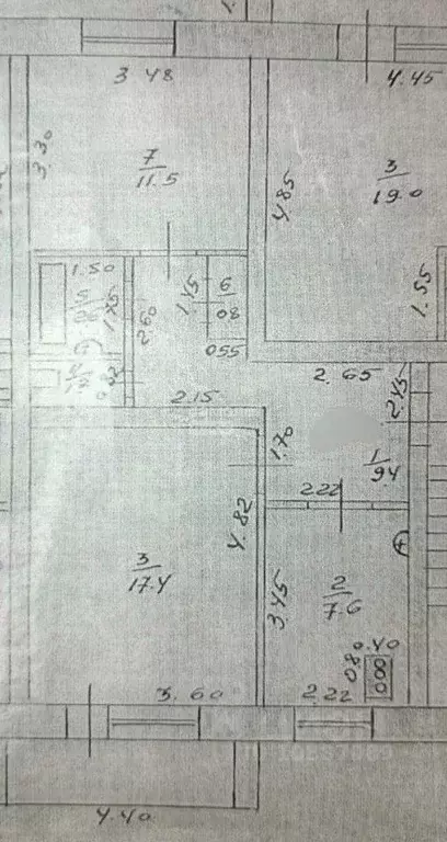 2-к кв. Нижегородская область, Бор пос. Октябрьский, ул. Победы, 18 ... - Фото 2