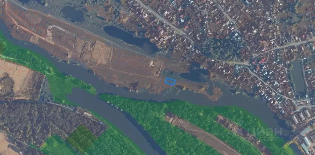 Участок в Самарская область, Красноярский район, Волжский городское ... - Фото 1