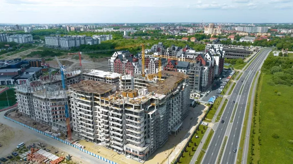 1-к. квартира, 63,6 м, 10/10 эт. - Фото 0