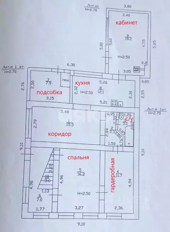 Дом в Краснодарский край, Темрюк ул. Мира, 91/Б (182 м) - Фото 1