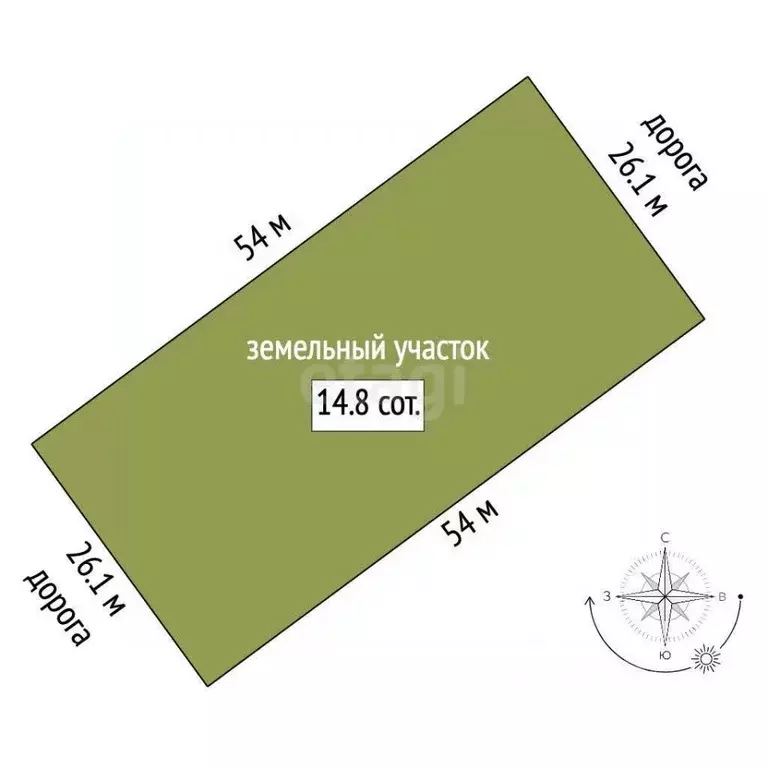 Участок в Крым, Симферопольский район, Кольчугинское с/пос, с. ... - Фото 1