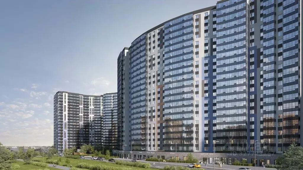 2-к кв. Ленинградская область, Мурино Всеволожский район, Левитан ... - Фото 1