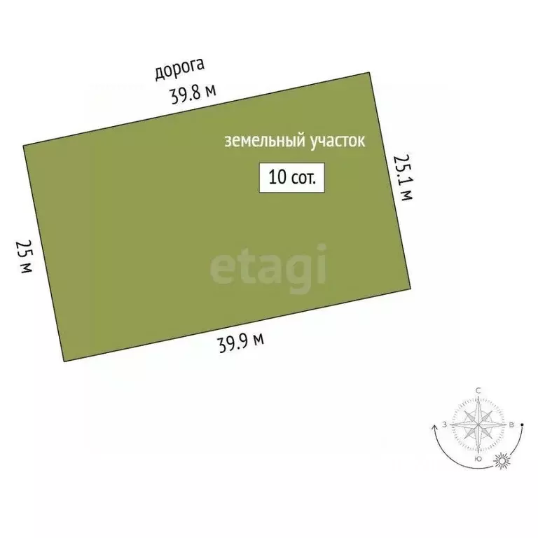 Участок в Костромская область, Костромской район, Бакшеевское с/пос, ... - Фото 2