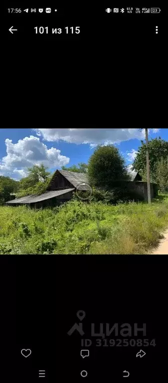 Дом в Псковская область, Пустошкинский район, Алольская волость, д. ... - Фото 0