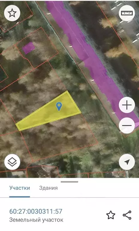 Участок в Псковская область, Псков Полевой пер. (6.6 сот.) - Фото 1