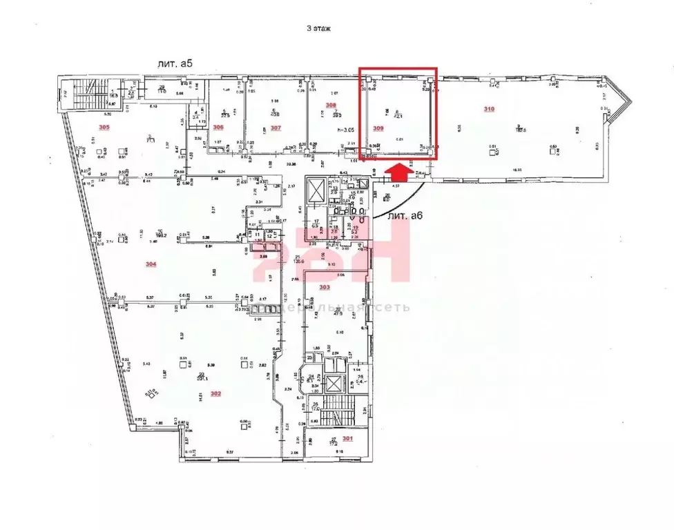 Офис в Свердловская область, Екатеринбург ул. Розы Люксембург, 64 (42 ... - Фото 2