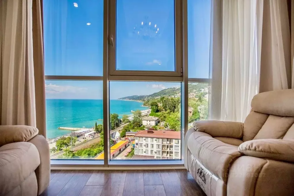 1-к кв. Краснодарский край, Сочи Мамайка мкр, ул. Крымская, 89 (42.0 ... - Фото 1