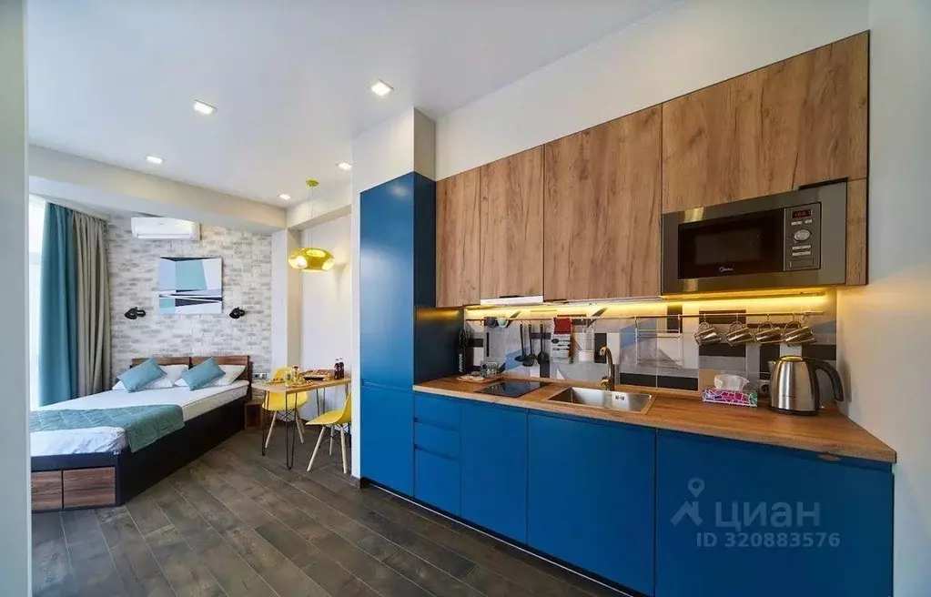 1-к кв. Севастополь ул. Челнокова, 19Ак3 (23.0 м) - Фото 2