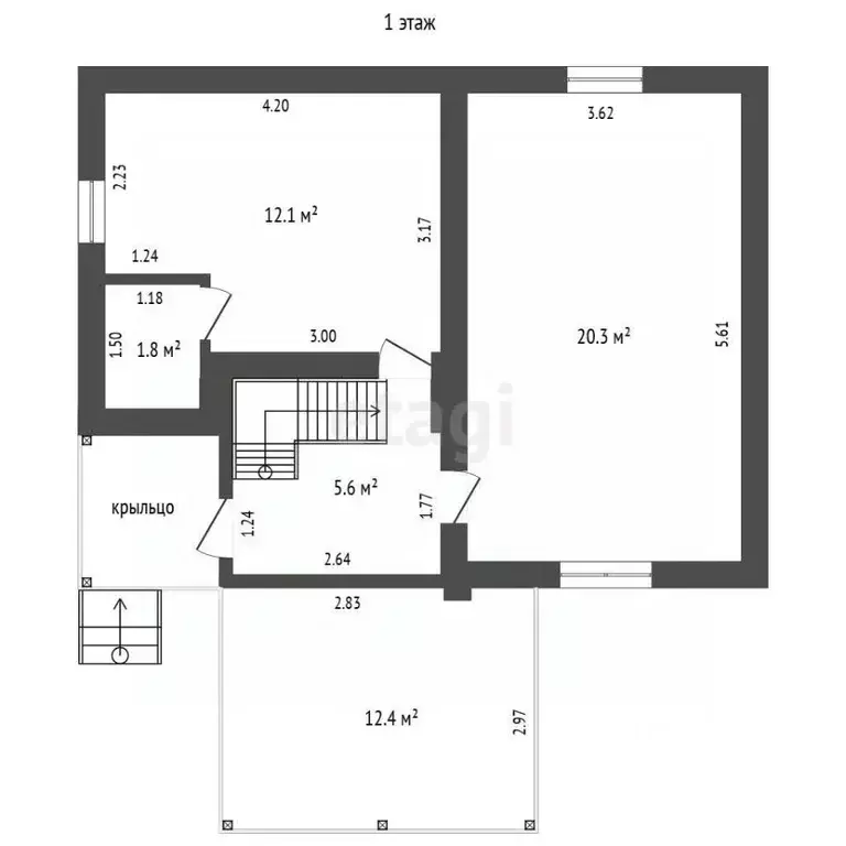 Дом в Тюменская область, Тюменский муниципальный округ, Калинка ... - Фото 2