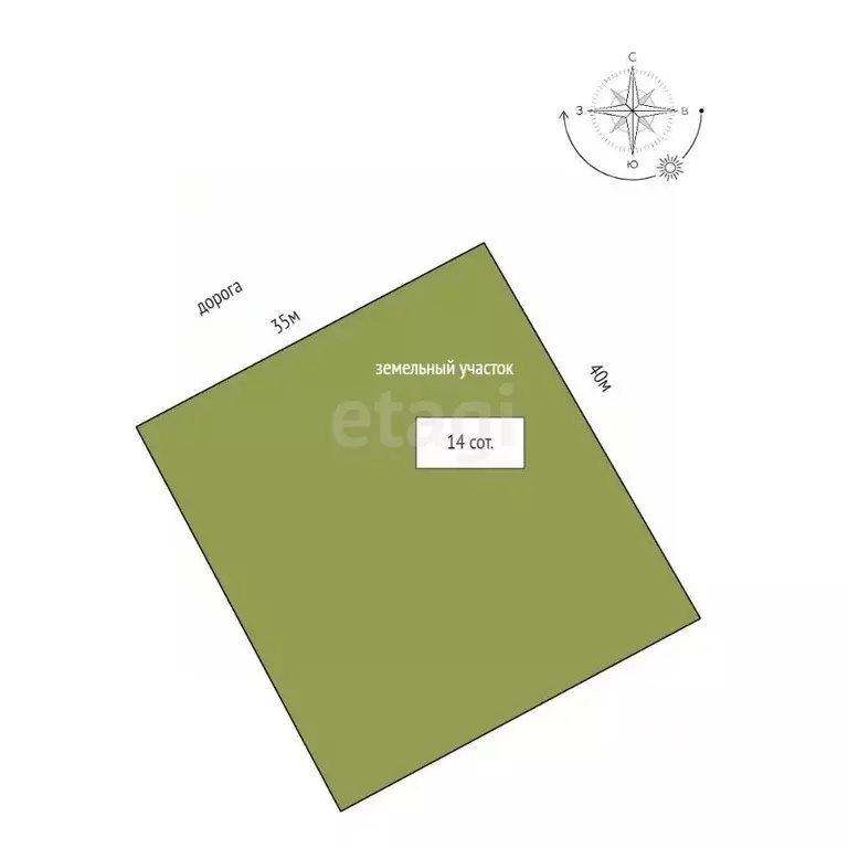 Участок в Коми, Ухта Светлое Будущее СНТ,  (14.0 сот.) - Фото 2