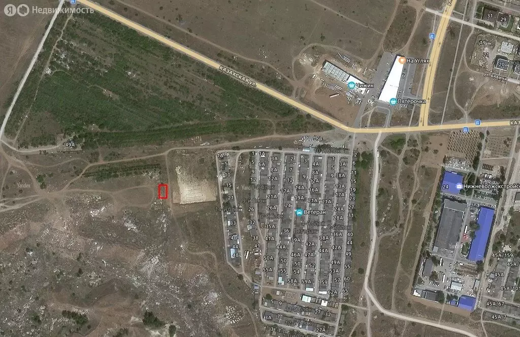 Участок в Волгоград, Казахская улица (9.01 м) - Фото 2