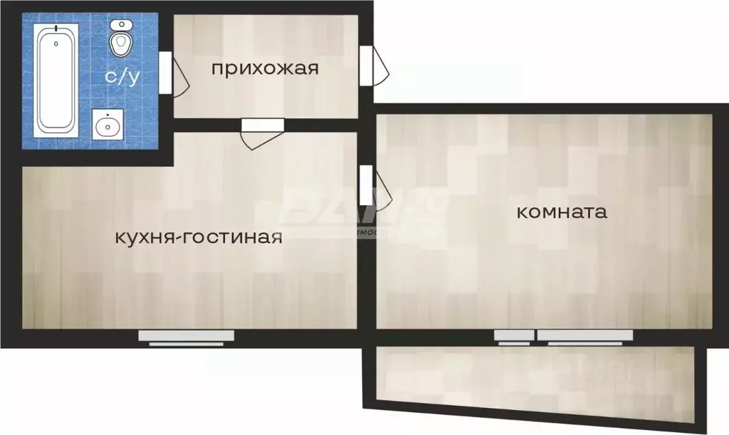 1-к кв. Челябинская область, Челябинск ул. Братьев Кашириных, 131а ... - Фото 1