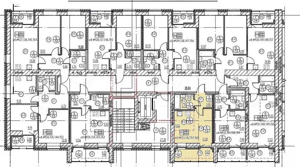 Квартира-студия, 25,4 м, 6/9 эт. - Фото 1