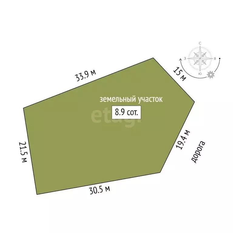 Участок в Красносельский район, Шолоховское сельское поселение, ... - Фото 1