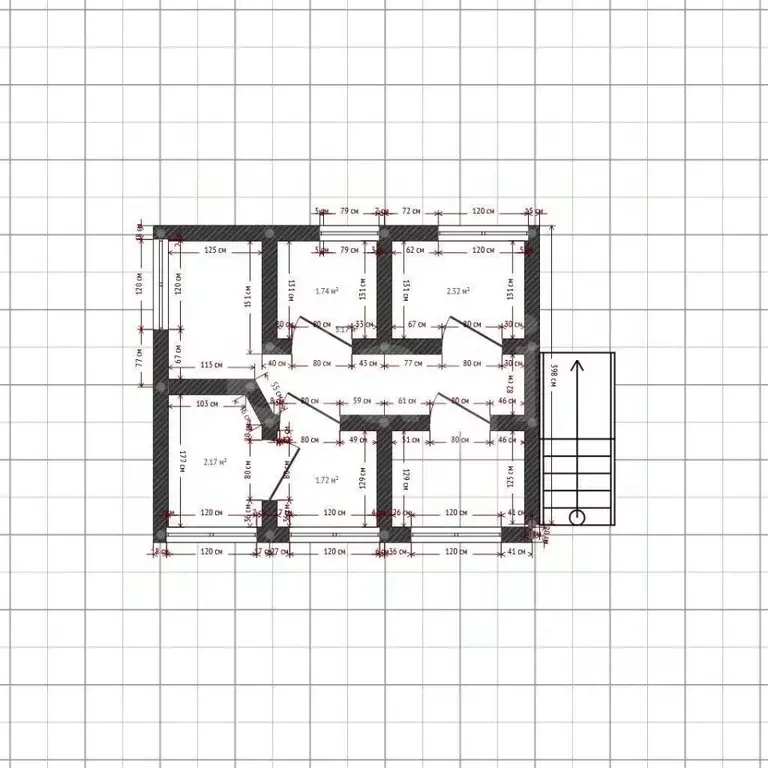 Дом в Белгородская область, Валуйки ул. Воровского, 48 (77 м) - Фото 2