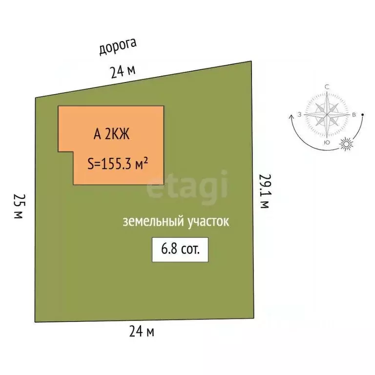Дом в Тюменская область, Тюменский муниципальный округ, д. Ушакова, ... - Фото 2