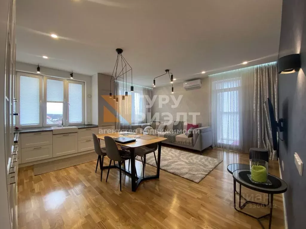 3-к кв. Калининградская область, Гурьевский муниципальный округ, пос. ... - Фото 1