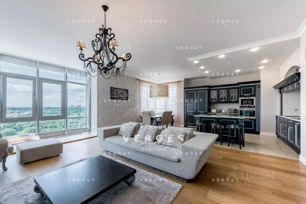 4-к кв. Москва Мосфильмовская ул., 70 (184.2 м) - Фото 1