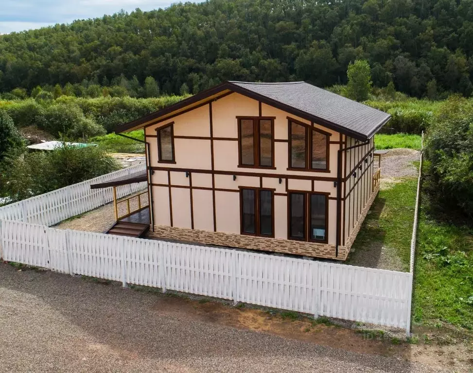 Дом в Красноярский край, Емельяновский район, с. Дрокино  (200 м) - Фото 0