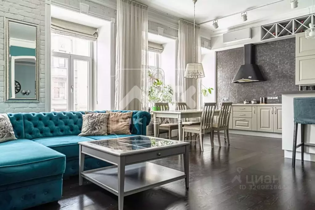 3-к кв. Санкт-Петербург Английский просп., 29 (120.8 м) - Фото 1