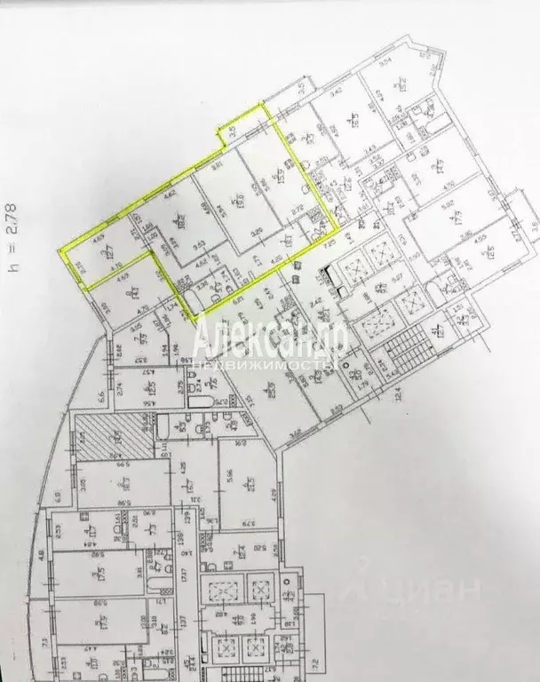 3-к кв. Санкт-Петербург Туристская ул., 15к2 (92.2 м) - Фото 2
