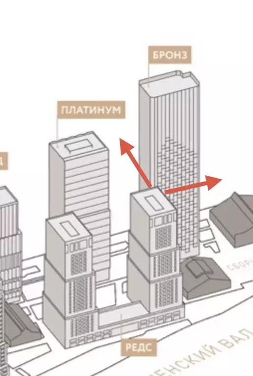 4-к кв. Москва Репаблик жилой комплекс, к2.1 (98.0 м) - Фото 1