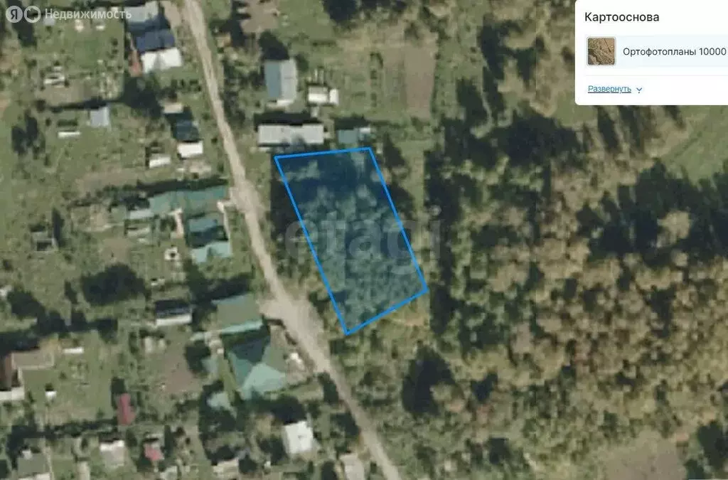 Участок в село Дзержинское, Сибирская улица (15 м) - Фото 1