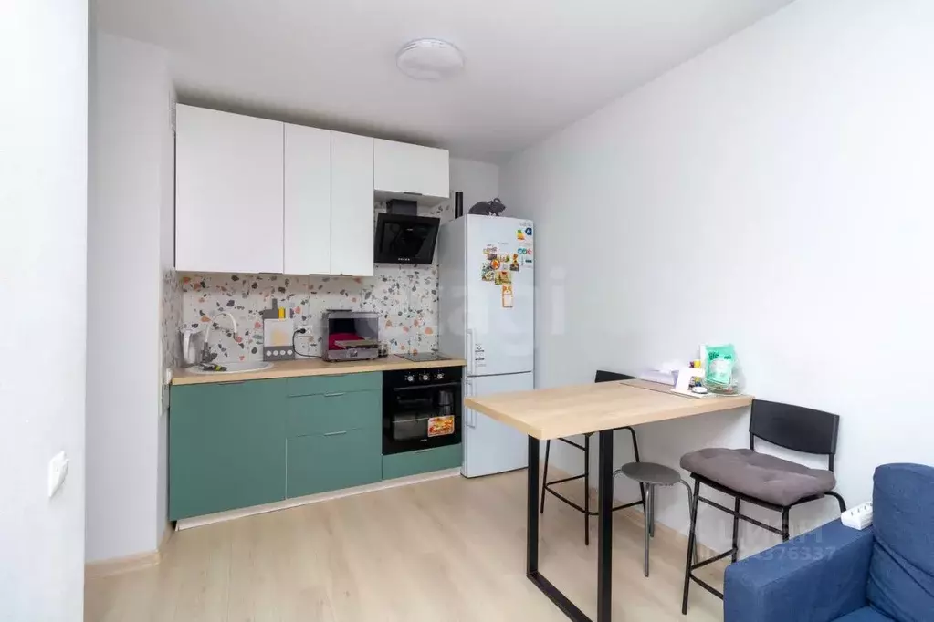 Студия Тюменская область, Тюмень ул. Алматинская, 6 (26.4 м) - Фото 1