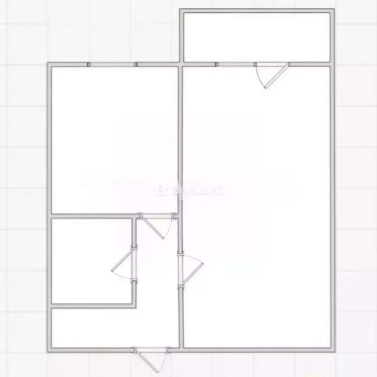 1-к кв. Пензенская область, Пенза ул. Баталина, 31 (37.7 м) - Фото 2