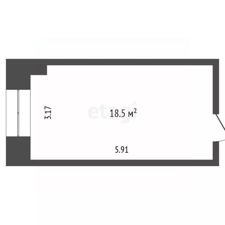 Офис в Ханты-Мансийский АО, Сургут ул. Крылова, 6А (19 м) - Фото 1