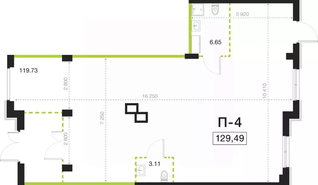 Помещение свободного назначения в Санкт-Петербург Легенда ... - Фото 1