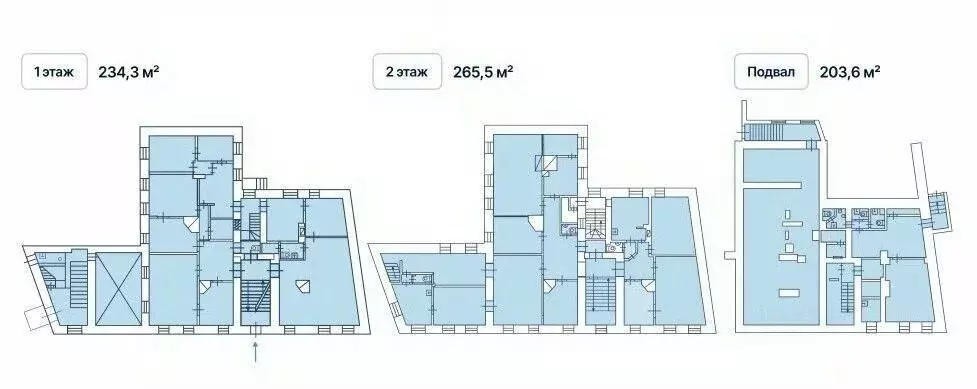Помещение свободного назначения (703 м) - Фото 2