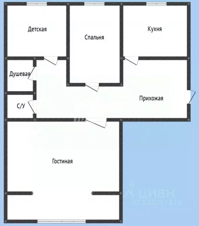 3-к кв. Дагестан, Махачкала просп. Имама шамиля, 91А (80.0 м) - Фото 2