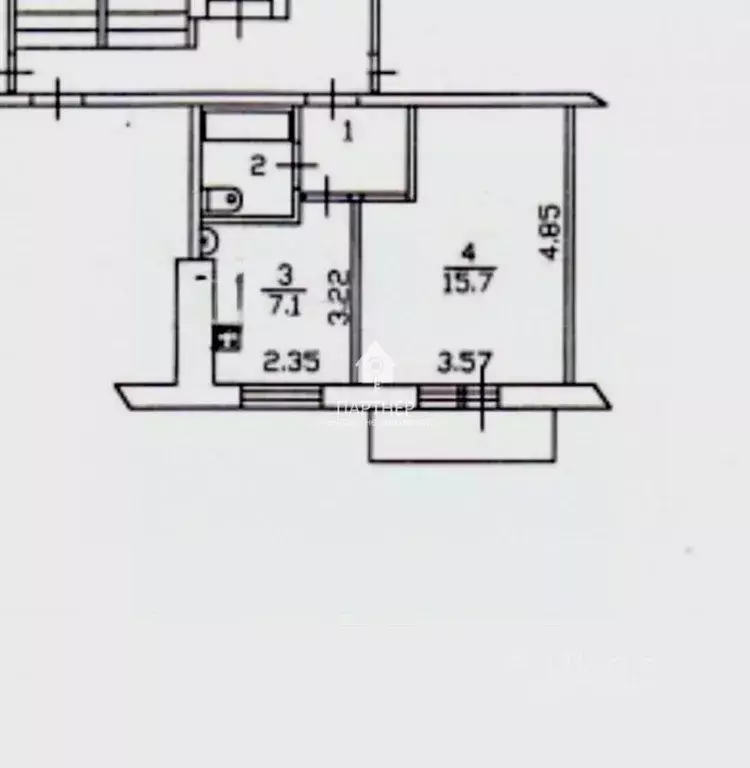 1-к кв. Владимирская область, Ковров ул. Зои Космодемьянской, 7/2 ... - Фото 1