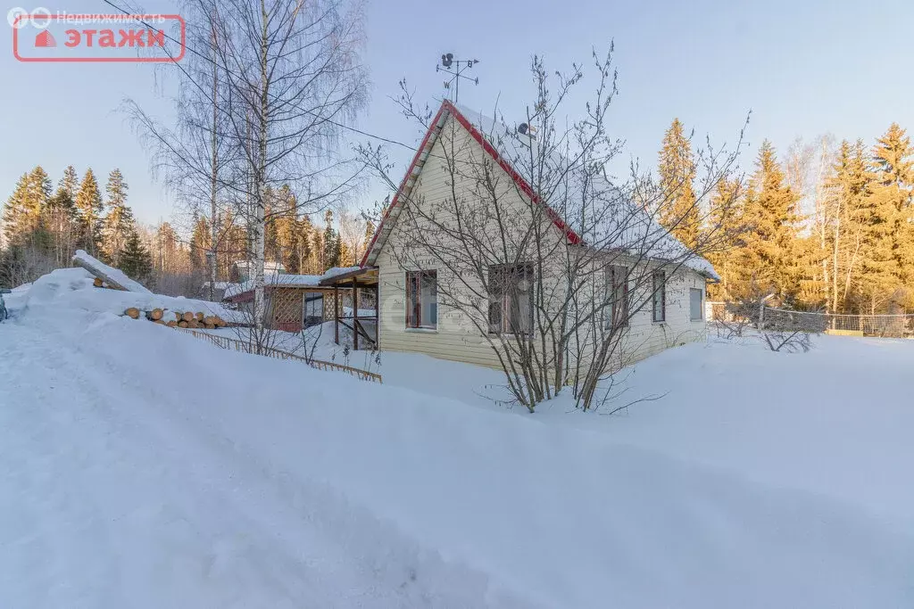 Дом в Деревянское сельское поселение, СНТ Проектор (50 м) - Фото 1