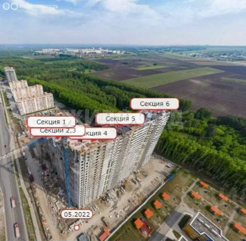 1-комнатная квартира: Новосибирск, улица Петухова, 162/1 (34.8 м) - Фото 1