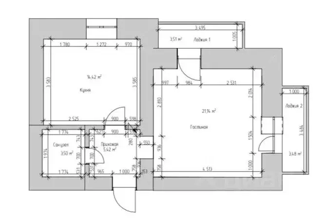 1-к кв. Новосибирская область, Новосибирск ул. Тимирязева, 93 (50.0 м) - Фото 0