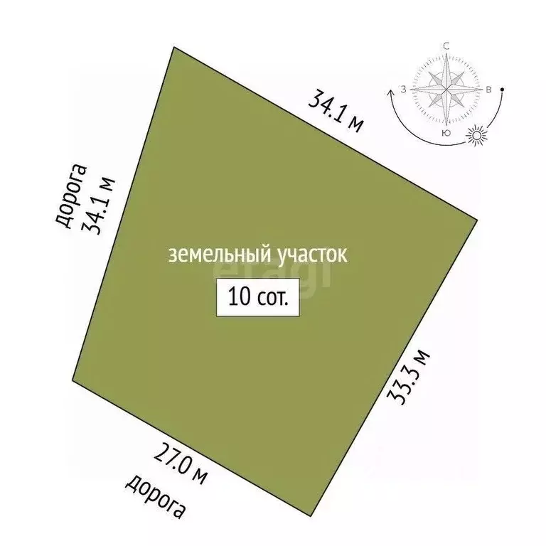 Участок в Крым, Симферопольский район, Добровское с/пос, с. Пионерское ... - Фото 2