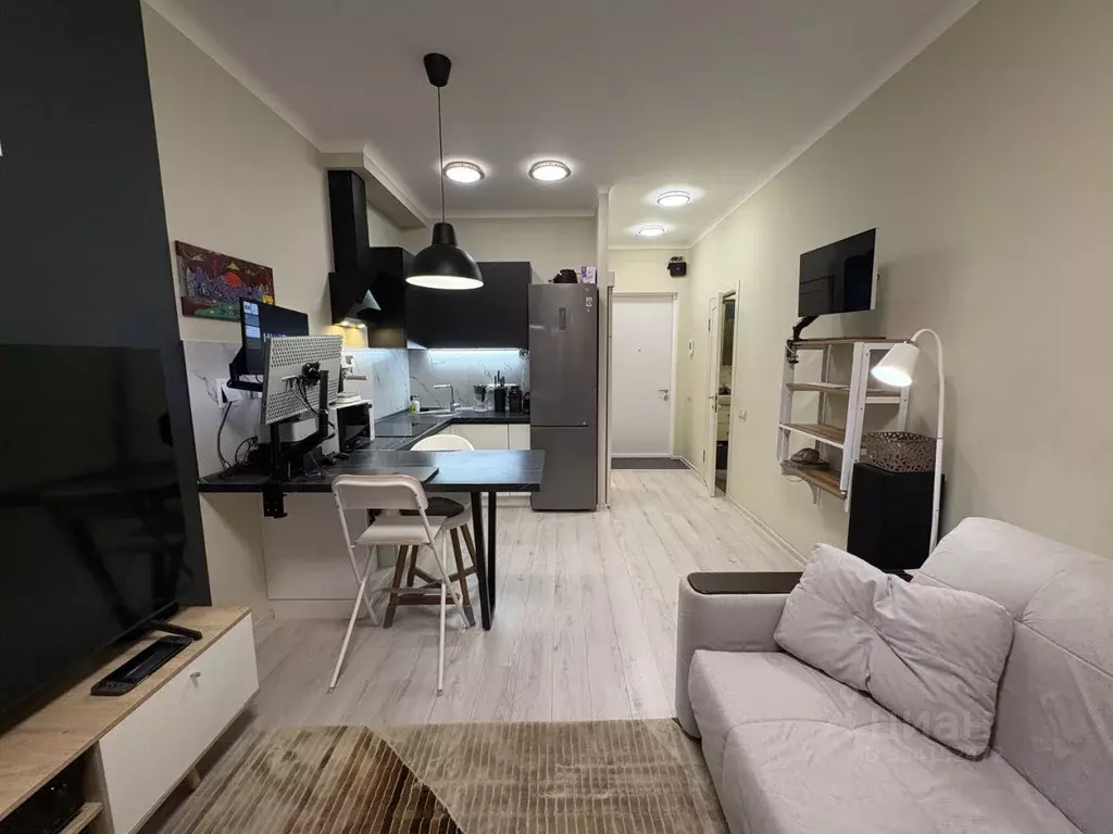 Студия Москва Амурская ул., 1Ак2 (25.8 м) - Фото 1