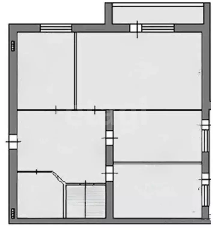 3-комнатная квартира: Казань, улица Тихомирнова, 19 (93 м) - Фото 1
