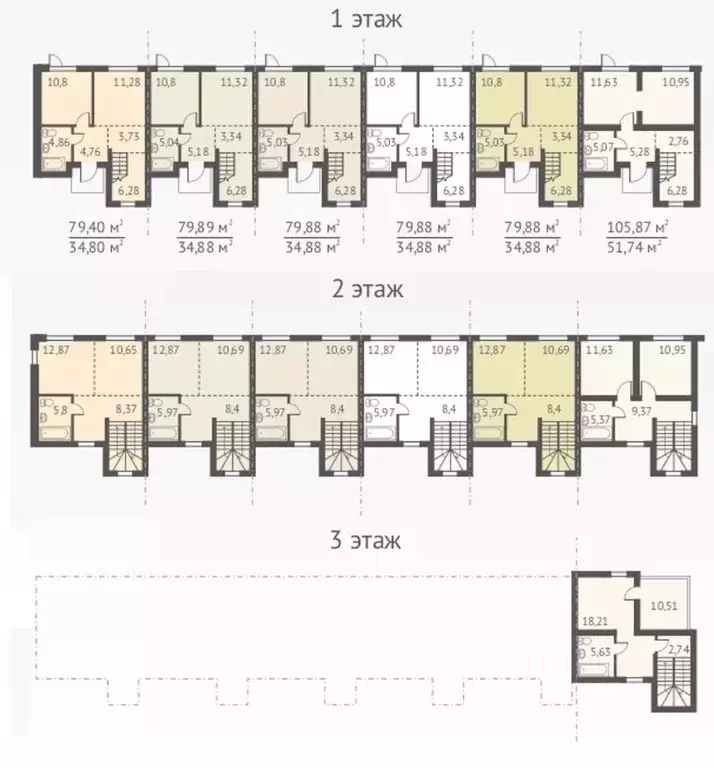 Таунхаус в Новосибирская область, Бердск 26 (80 м) - Фото 0