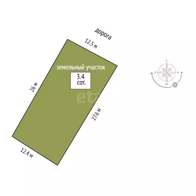 Участок в Крым, Ленинский район, Щелкино городское поселение, ... - Фото 2