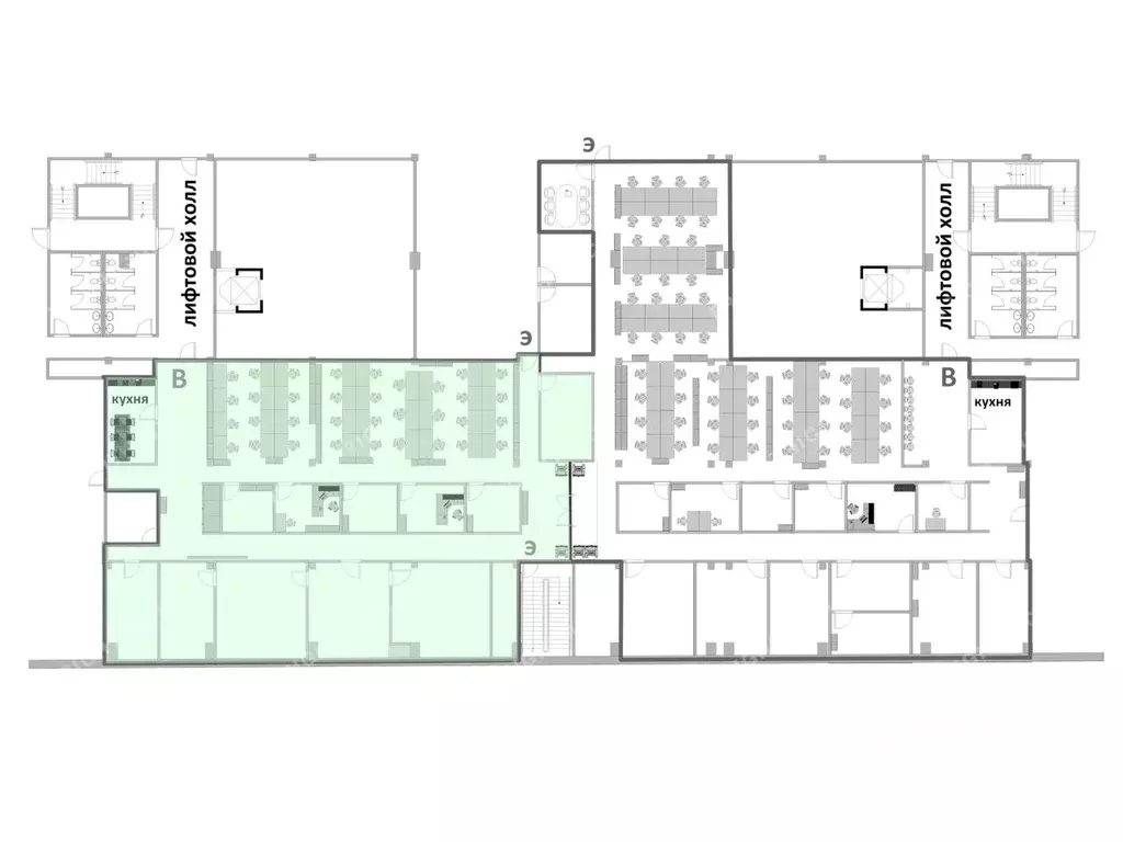 Офис в Москва Складочная ул., 3С1 (448 м) - Фото 2