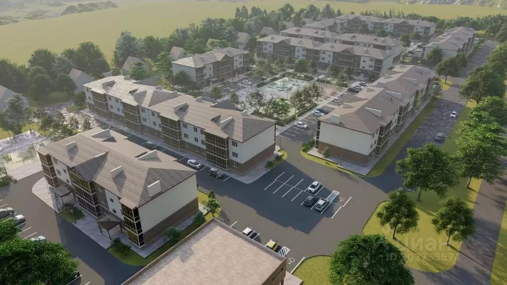 1-к кв. Адыгея, Майкоп городской округ, пос. Северный  (44.42 м) - Фото 2