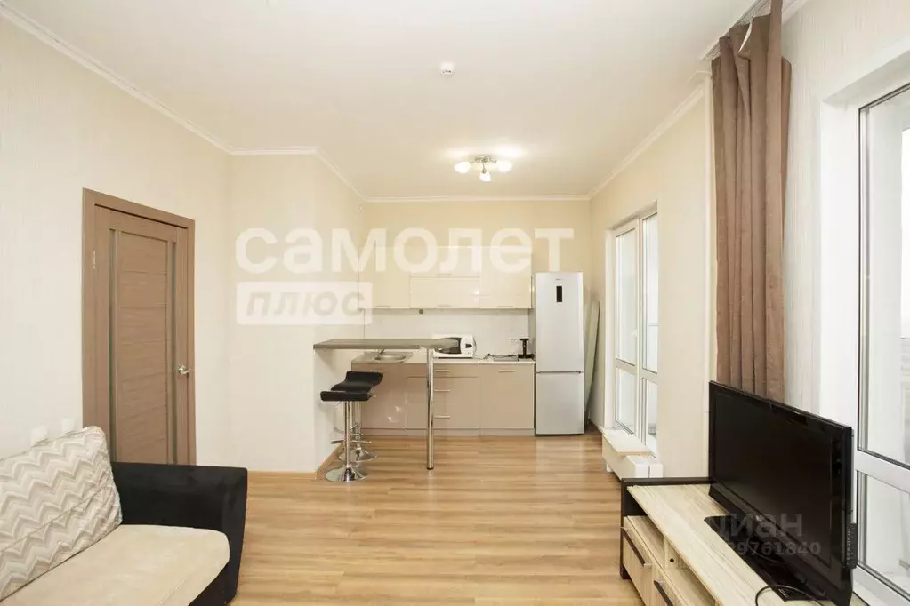 Студия Кемеровская область, Кемерово просп. Химиков, 34к1 (32.6 м) - Фото 2