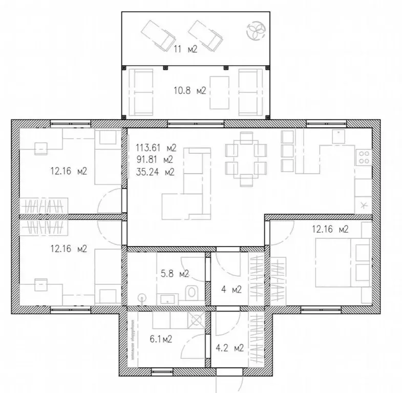 Дом в Ленинградская область, Гатчинский муниципальный округ, д. Горки ... - Фото 1